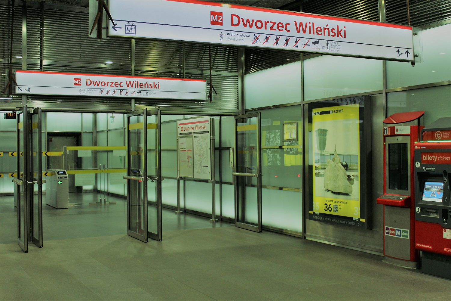 Metro Warszawskie, Warszawa